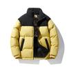 Parkas Men Winter Warm Bubble Coat Stand Collar Cotton Padded Quilted Jacket Harajuku Fashion Oversize Streetwear