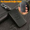 Genuine Leather Car Remote Key Cover Case Protector For Renault Kadjar 2016