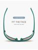 1 Pair of Oval Big Frame Street Fashion Sunglasses Big Frame Sports Cycling Sunglasses Sunglasses