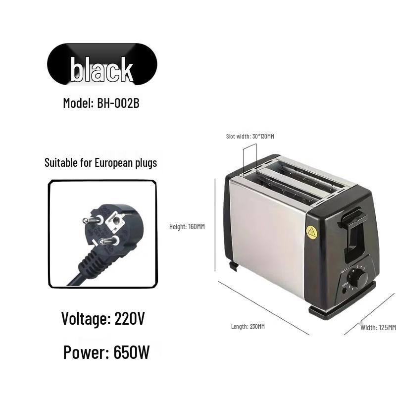 OLOEY 2-Slice Toaster