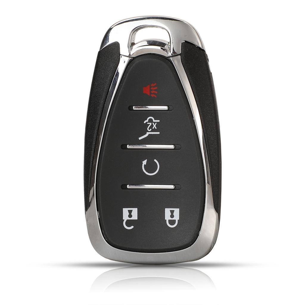 Jingyuqin 2/4/5/6 Buttons Remote Car Key Shell Fob Case For Chevrolet Camaro Equinox Cruze Malibu Spark Smart Key NO LOGO
