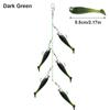 Silicone Cluster Fish Lure Anti-hanging Sole Sharp Fish Hook Simulation Bait Soft Swivel Pin Fishing Set-up Sea Fishing