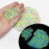 1000pcs Luminous Sand Glow In Dark Pebbles Stone Home Garden Outdoor Path Lawn Decoration Fish Tank Aquarium Decor 3-5mm