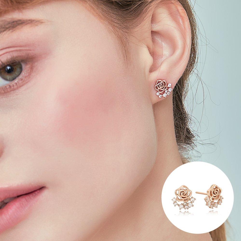 [Rosemont] Silver Earrings Rj0001