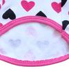 Heart Print Cotton Dog Sweatshirt - Spring/Summer Teddy Vest