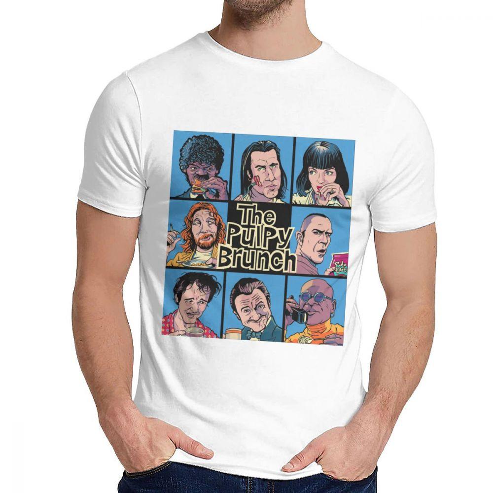 Awesome Pulp Fiction T Shirt Hip Hop Unisex 100 Cotton T Shirt S 6Xl 2XL