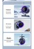 Smart High-Speed Portable Desktop and Hanging Fan with Digital Display