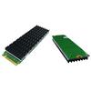 Aluminum Cooling Heat Sink Thermal Pads Heat Dissipation Radiator Thickness 3mm for M.2 Sata PCI-E NVME M2 SSD Heatsink
