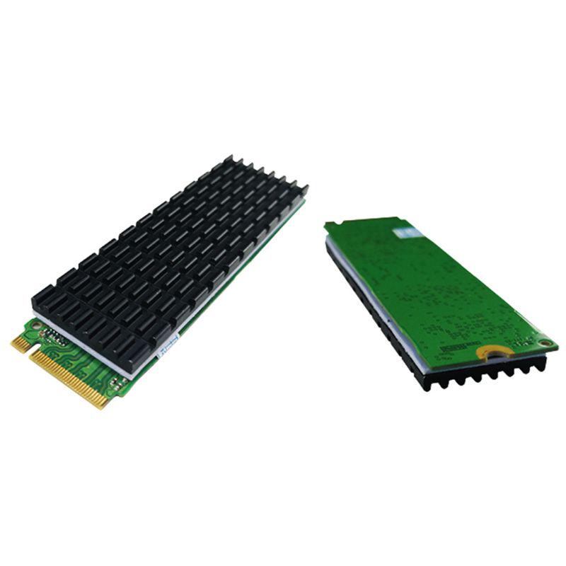 Aluminum Cooling Heat Sink Thermal Pads Heat Dissipation Radiator Thickness 3mm for M.2 Sata PCI-E NVME M2 SSD Heatsink