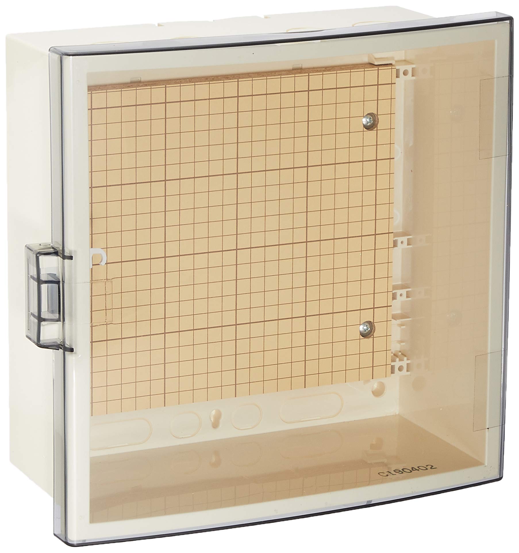 

Kawamura Electric Plastic Box, ABS Resin, with Smoked Acrylic Door, Cream Body, SPN 3030-14T