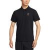 Court Advantage Dri-Fit Raglan Sleeve Logo Quick-Dry Breathable Tennis Polo Slim Fit Short Sleeve T-Shirt Men Tops Black White FZ6908010