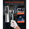 SucceBuy Knockout Punch Set 1/2 to 2 in SLUG-Buster Ratchet Knockout Set for Aluminum Mild steel Fiberglass Plastics 6 Die Sizes