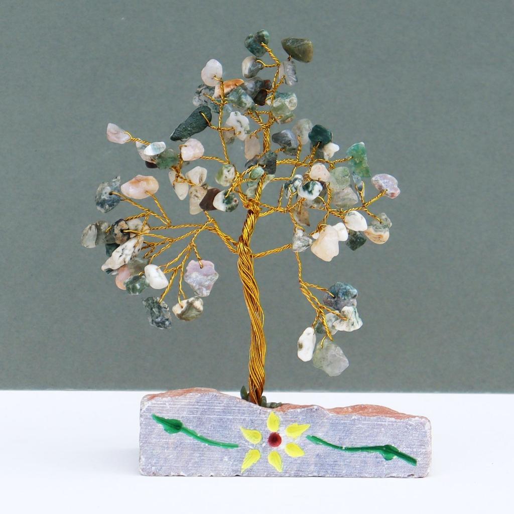 Agate Crystal Tree, 80 Gemstones