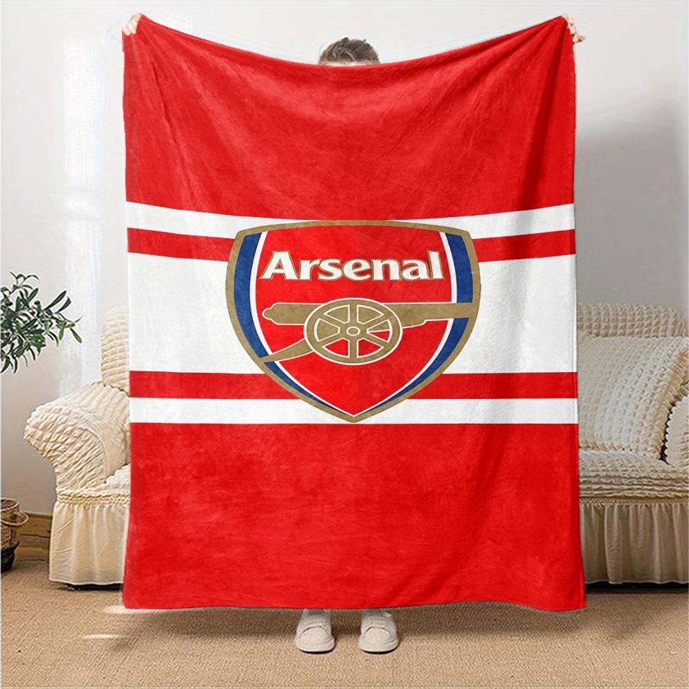 Arsenal Blanket Comfortable Suitable for Office Seaside Picnics for All Occasions Warmthful Decor Birthday Christmas Gift Blanket