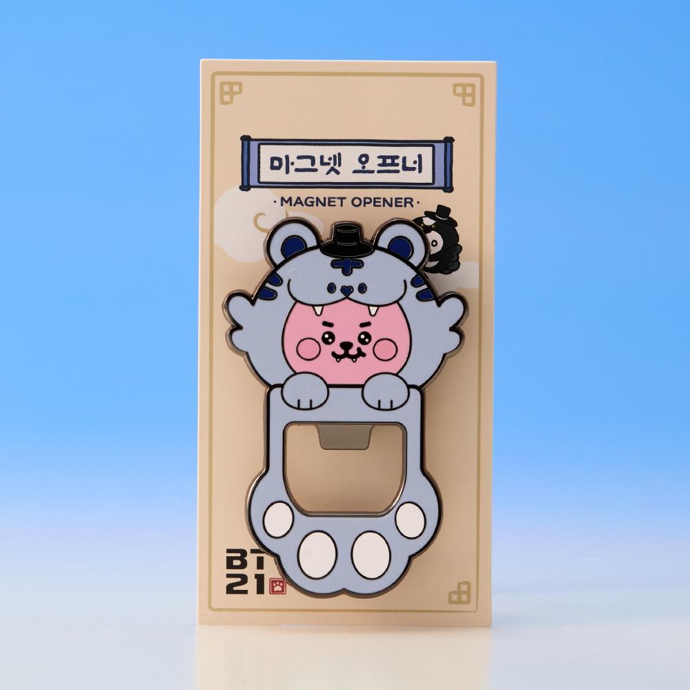 BT21 COOKY K-Tiger Magnet Bottle Opener