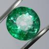 7.50 Ct Top Rich Green Natural Emerald Round Cut   Loose Gemstone