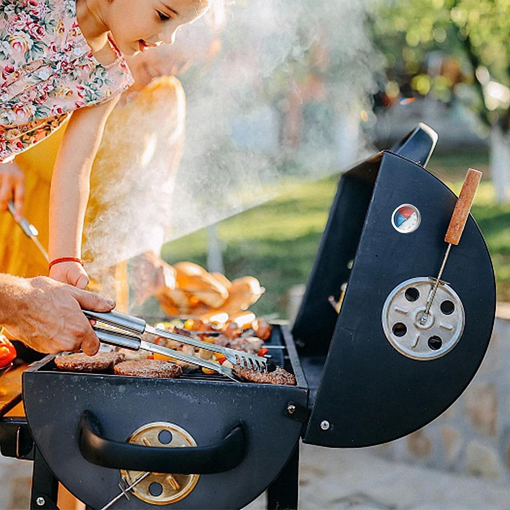 2" Temperature Thermometer Gauge Barbecue BBQ Grill Smoker Pit Temp Thermostat