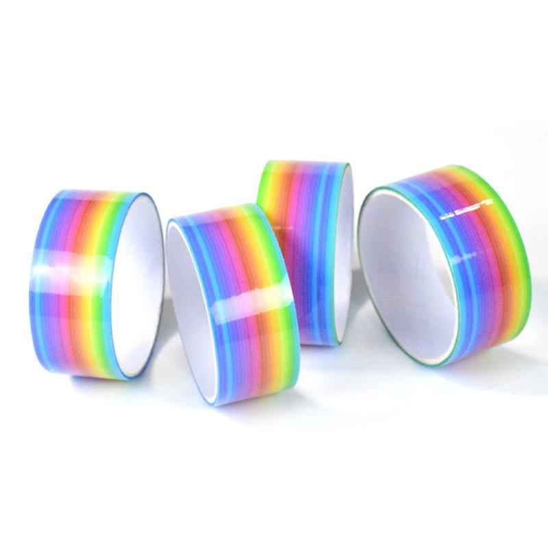 Bila de Bandă Adezivă Colorată Decomprimare Lipicios Rulare DIY Jucării Amuzante Bile Colorate Fabricare Jucărie Colorată Mascare Lipici