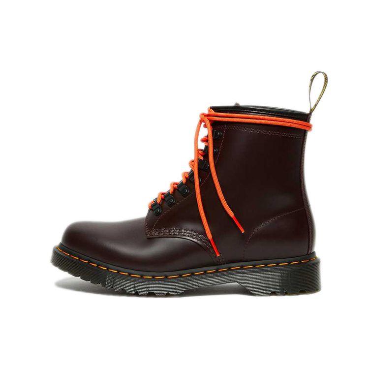 Dr. Martens 1460 Ben Smooth Color-Blocked Lace-Up 8-Hole Boots Unisex boots Brown Red 26917601