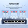 HIKVISION 9-Port 100Mbps Managed PoE Switch CN plug (adapter included)