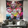Killer Klowns from Outer Space Pattern Home Decor Tapestry, Wall Hanging, Decorative RV Wall Cloth.SGT0917530