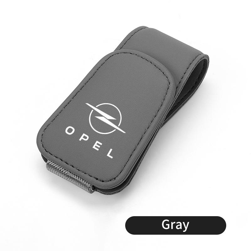 

Car Visor Glasses Holder Leather Metal Sunglasses Organiser For Opel Astra Insignia Corsa Zafira Meriva Mokka Vivaro Vectra Anta