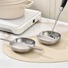 Stainless Steel Spoon Rest for Stove Top Kitchen Countertop Self Standing Ladle Holder Cooking Utensil Rest for Spoon Spatula