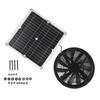 Sturdy High Performances 100W 12V Solars Ventilation Fan Portable Accessory for Homes and Outdoor Daily Casual Use