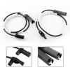 4PCS Front 34526870075 & Rear 34526870076 ABS Wheel Speed Sensor Fit For  BMW 128i 328i