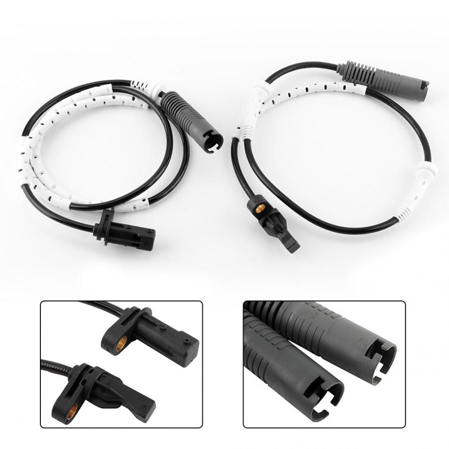 4PCS Front 34526870075 & Rear 34526870076 ABS Wheel Speed Sensor Fit For BMW 128i 328i