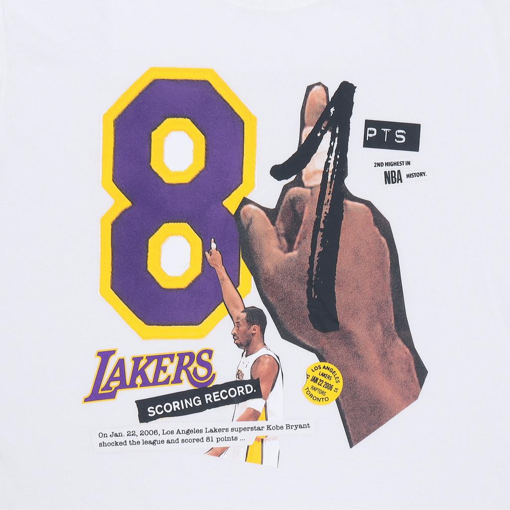 Nike Kobe 81 Points Commemorative Quick-Drying Short Sleeve T-Shirt Men Tops White DA8233-100