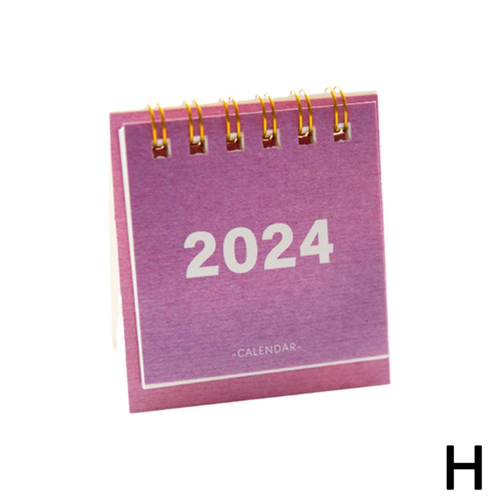 Mini calendario da tavolo creativo, programma di autodisciplina, calendario decorativo, nuovo per la casa e la scuola C3Q8