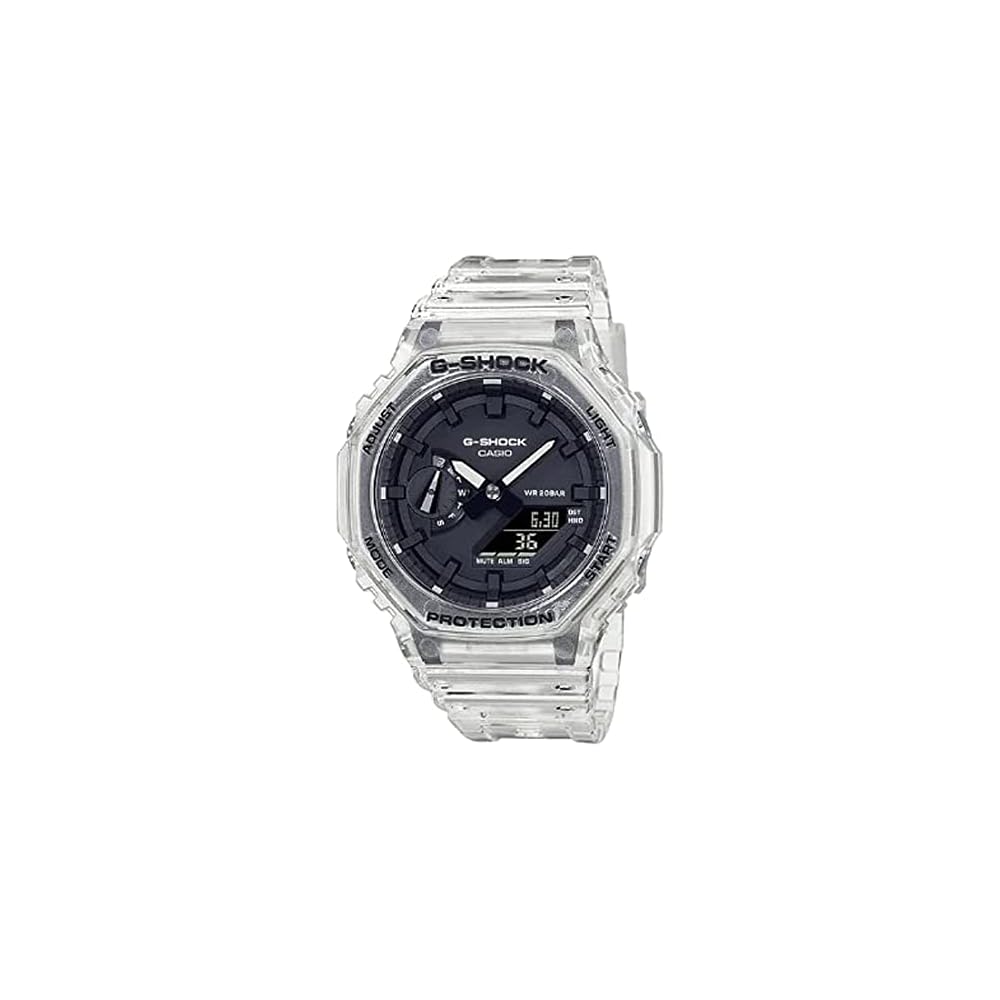 Casio G-Shock GA-2100SKE-7A Analog-Digital Men s Watch White Resin Band