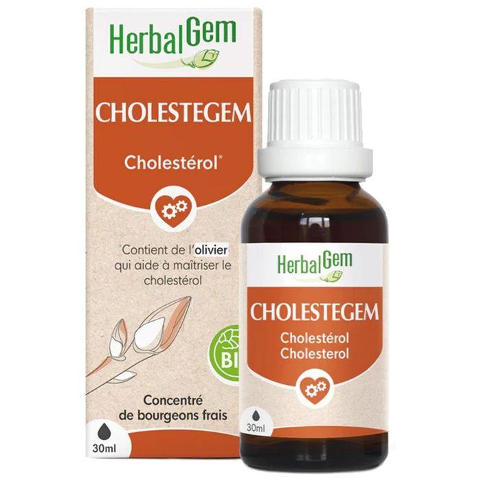 Herbalgem Complexe de Gemmothérapie Cholestegem Cholestérol Bio 30ml