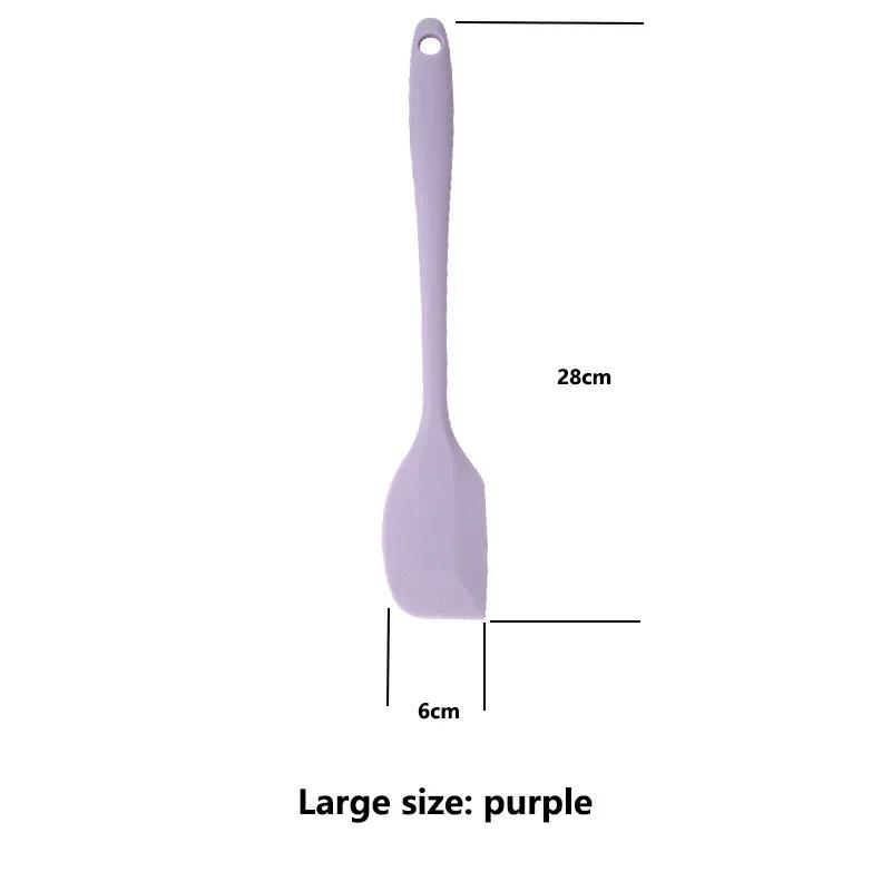 Silicone Scraper Heat-Resistant Silicone Spatula - Perfect for Cooking Baking & Stirring - Food Grade Kitchen Scraper