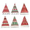 Christmas Triangle Hat Holiday Decoration Props Party Christmas Cute Gift Hat Atmosphere Decoration