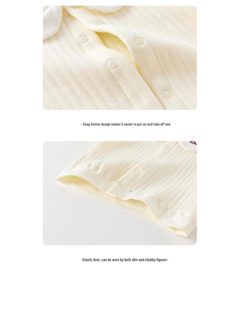 Gesteppter Herbst-/Winter-Cardigan für kleine Mädchen - Niedlicher, warmer, kurzer Mantel für Ausflüge