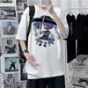 Genshin Impact Anime Kunikuzushi Print T Shirt Unisex Vintage Short Sleeve Harajuku Graphic Scaramouche Unisex Tshirt Unisex Unisex