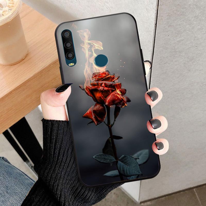 For Alcatel 1SE 2020 Case Fashion Silicone TPU Soft Phone Cover Case For Alcatel 1SE 5030D 5030F 1 SE 2020 Fundas Cartoon Coque