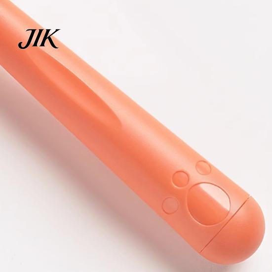Comfortable Grip Epilator Portable Scraper Cat Dog Hair Remover with Long Handle Anti-Slip Ball Curved Reusable Widened Coverage Area Lint