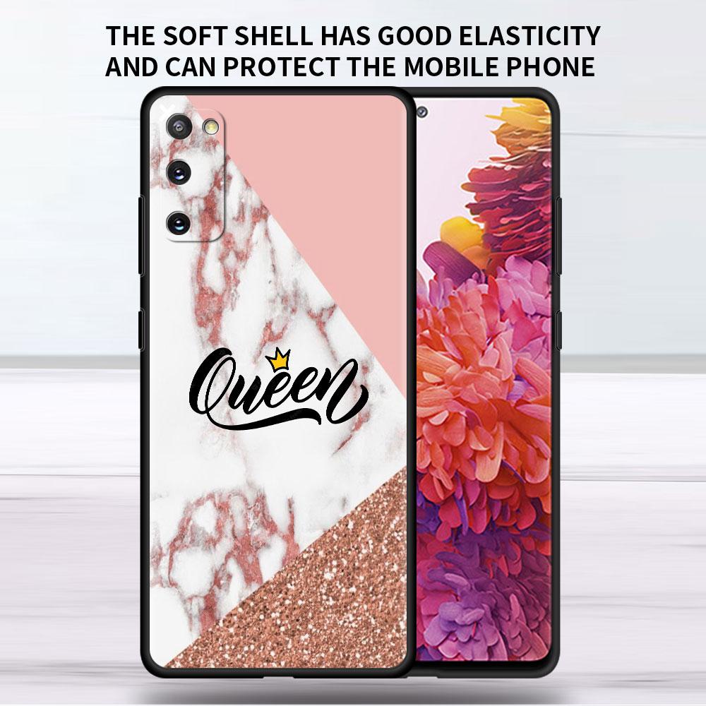 Husă Moale Pentru Samsung Galaxy Note 20 Ultra 10 Plus Lite A50 A70 A20 A40 A20e 9 8 A60 A10e Fundă Husă Telefon Floare Roz Hert Sac