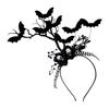 Gothic Styles Branch Design Resin Hair Band For Women Dark Elegant Head Accessory Party Halloween Costume Decoration