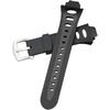 Watch Bands Compatible with Suunto Observer Tt St Sr G6 X6HRM, Classic Soft Rubber Replacement Wrist Strap for Suunto Observer Tt St Sr G6 X6HRM