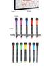 12-Color Strong Magnetic Erasable Whiteboard Marker Set