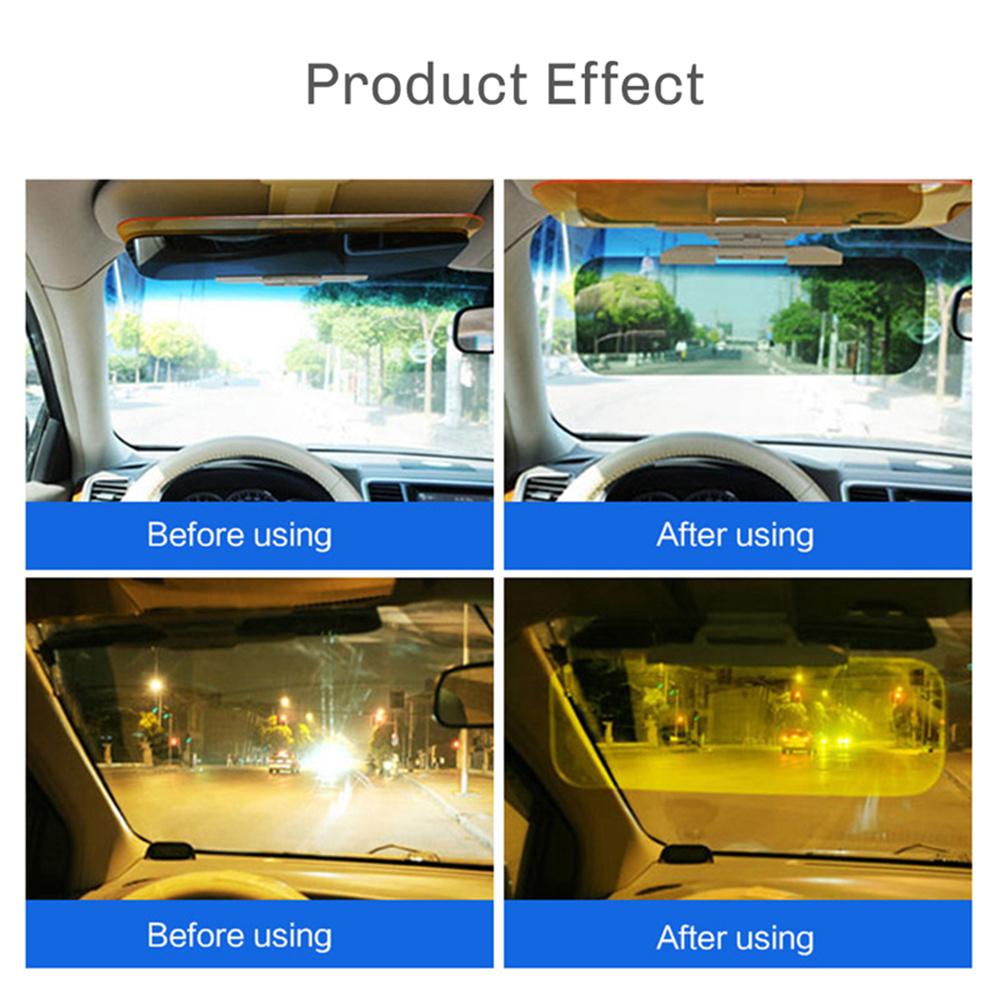 Car Sun Visor HD Anti-Glare Day Night Vision Mirror