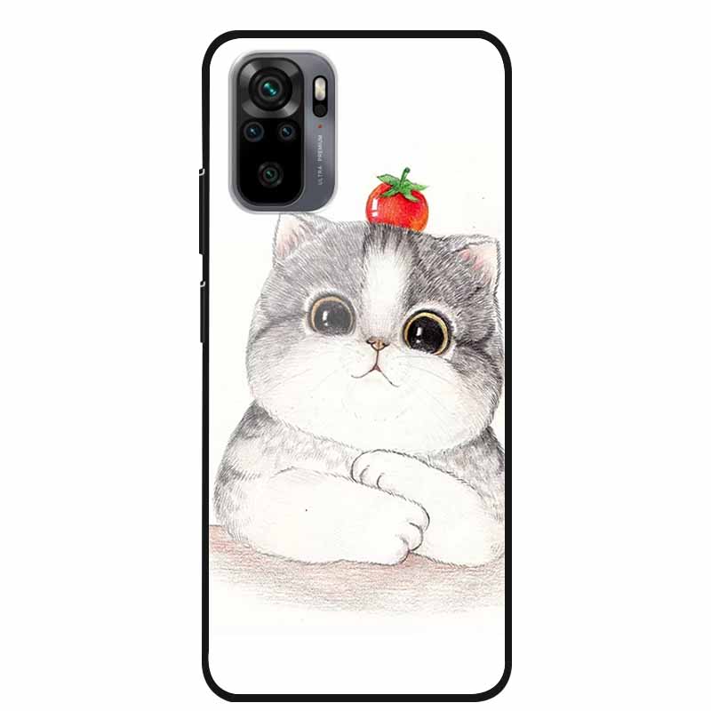 Edzett Üveg tok Redmi Note 10 Pro-hoz Fedél Kemény tok Xiaomi Redmi Note10 5G Telefon Tokhoz Note10 Pro Fundas TPU Lökhárító