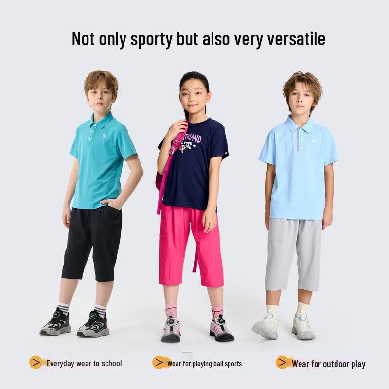 

NORTHLAND Kids Quick-Dry 3/4 Outdoor Sports Training Pants 130