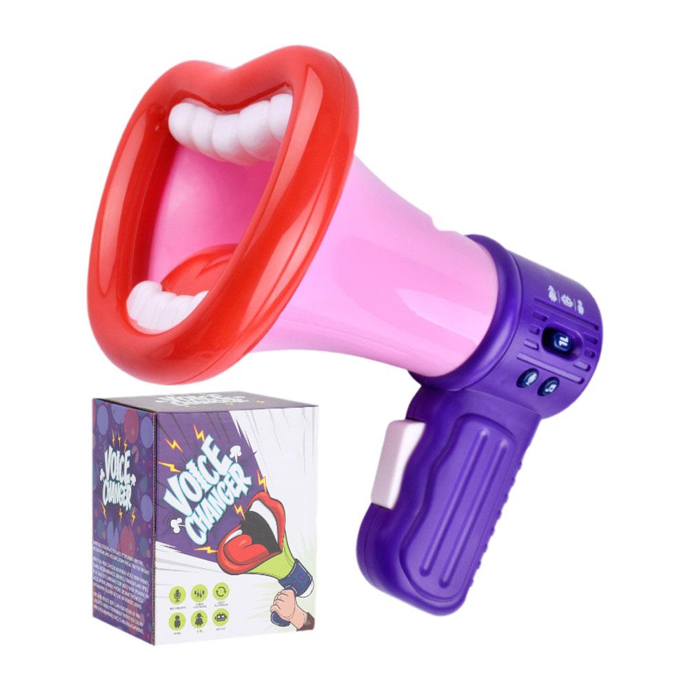 Funny Horn Voice Changer Creative Big Mouth Handheld Changer Megaphone Toy Voice Q5Z2
