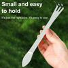 3-Prong Bonsai Rake Stainless Steel Root Rake with Spatula Soil Loosening Pressing Prying Tool for Bonsai Tree Potted Plants