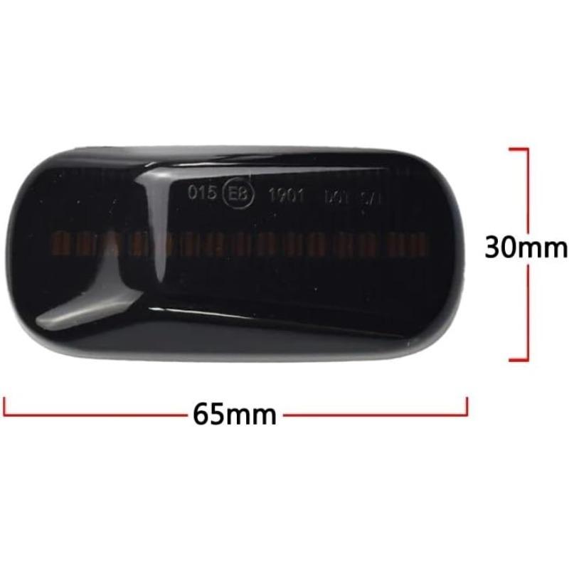 1Pair For Acura Integra Honda DC2 RSX DC5 NSX NA1 Dynamic Turn Signal Side Marker Light Led Sequential Lamps 34301-S5H-T02
